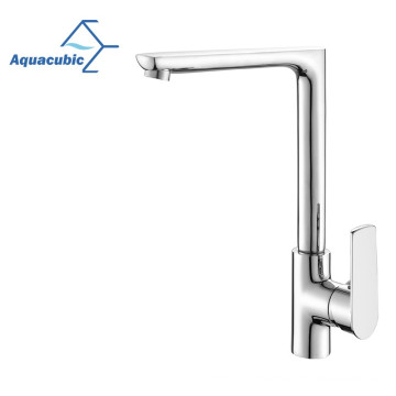 Aquacubic Flexible Single Hole  Chrome Kaiping Folding Kitchen Faucet Tap